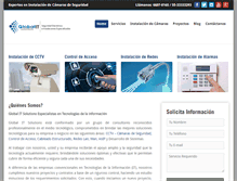 Tablet Screenshot of globalits.com.mx